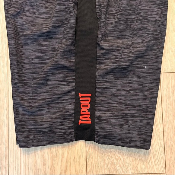 Tapout Athletic Training Black Shorts Size Large - Picture 2 of 5